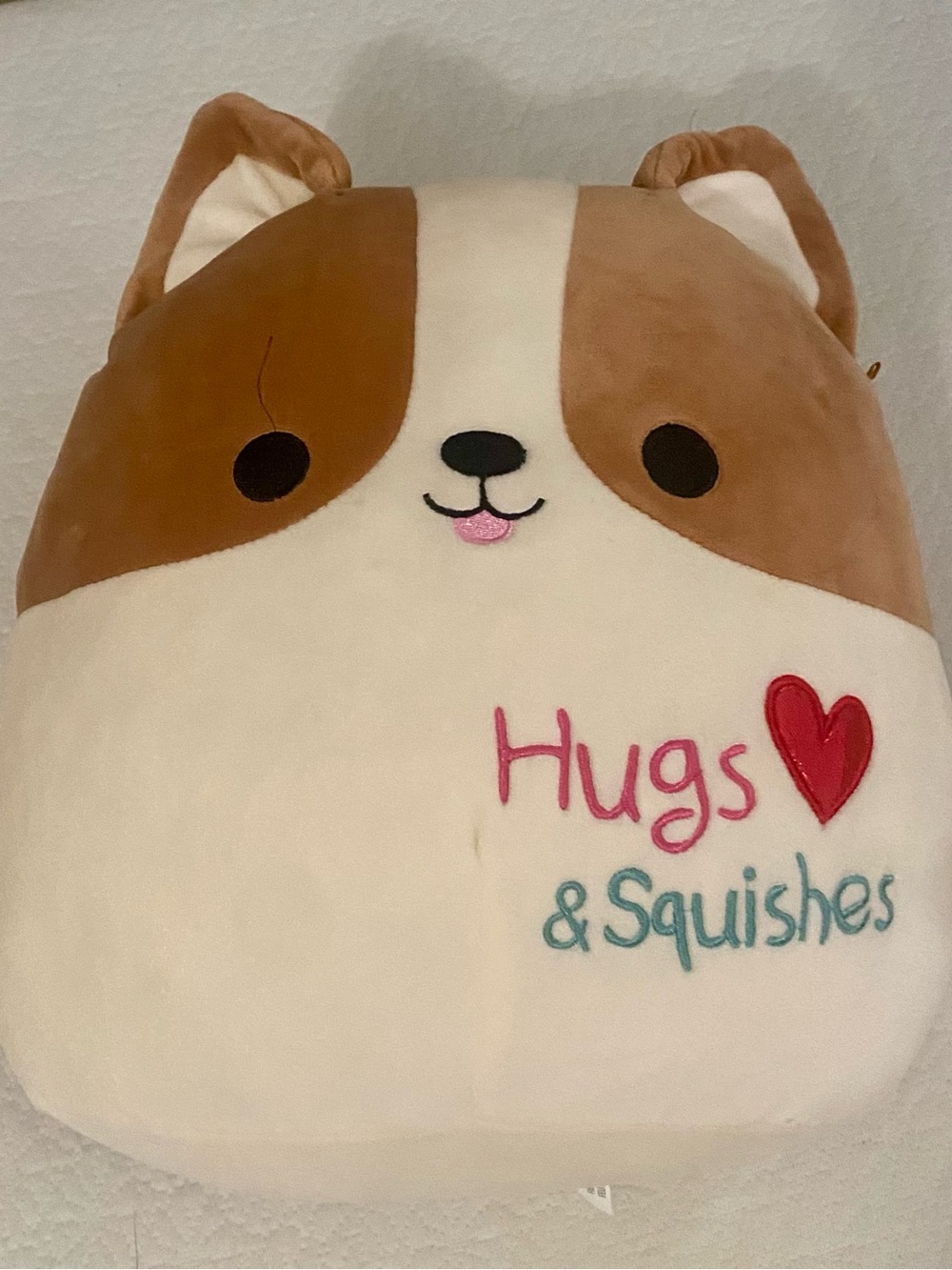 Reginald The Corgi Valentine Hugs & Squishes Squishmallow 8”